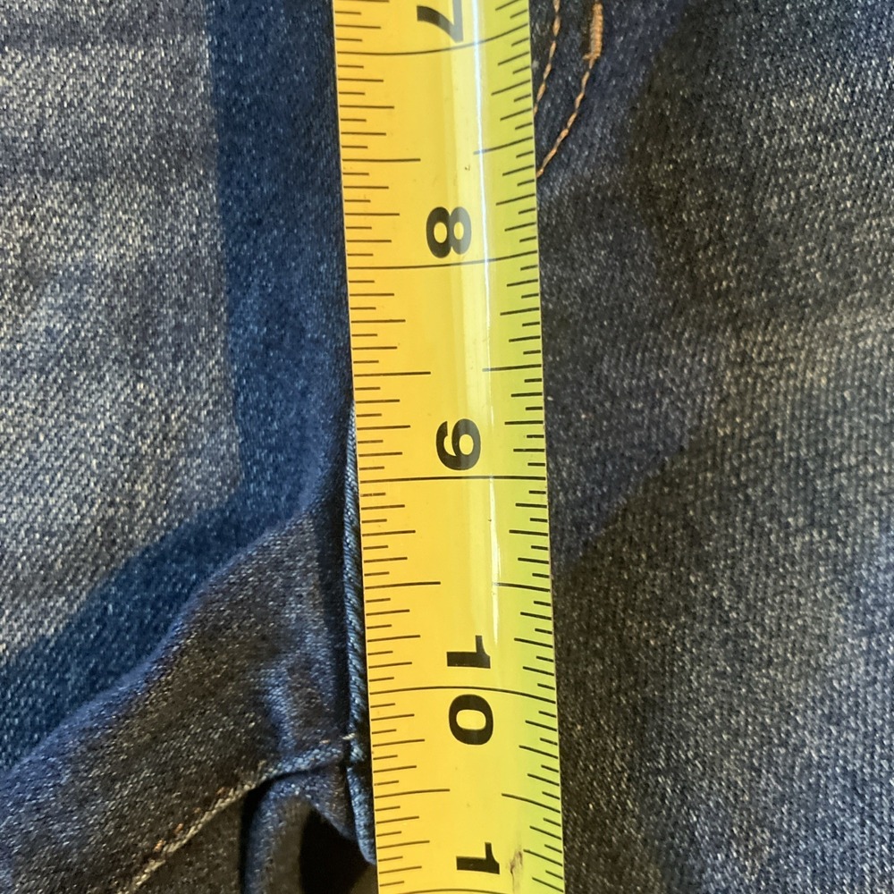 Just Black Denim Marcie HR Wide Leg Jeans Size 24 Style DP792 Dark Wash Skater - Picture 4 of 6